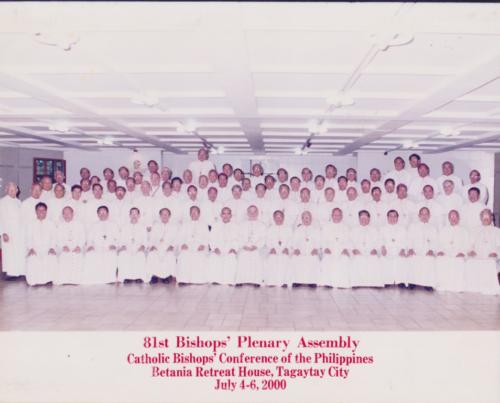 2000 July - 81st Plenary Assembly