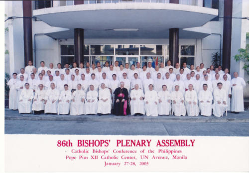 2003 January - 86th Plenary Assembly